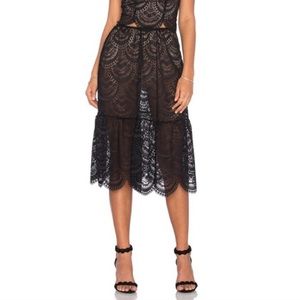 For Love and Lemons Rosalita Skirt